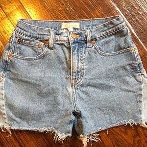 Madewell Denim shorts